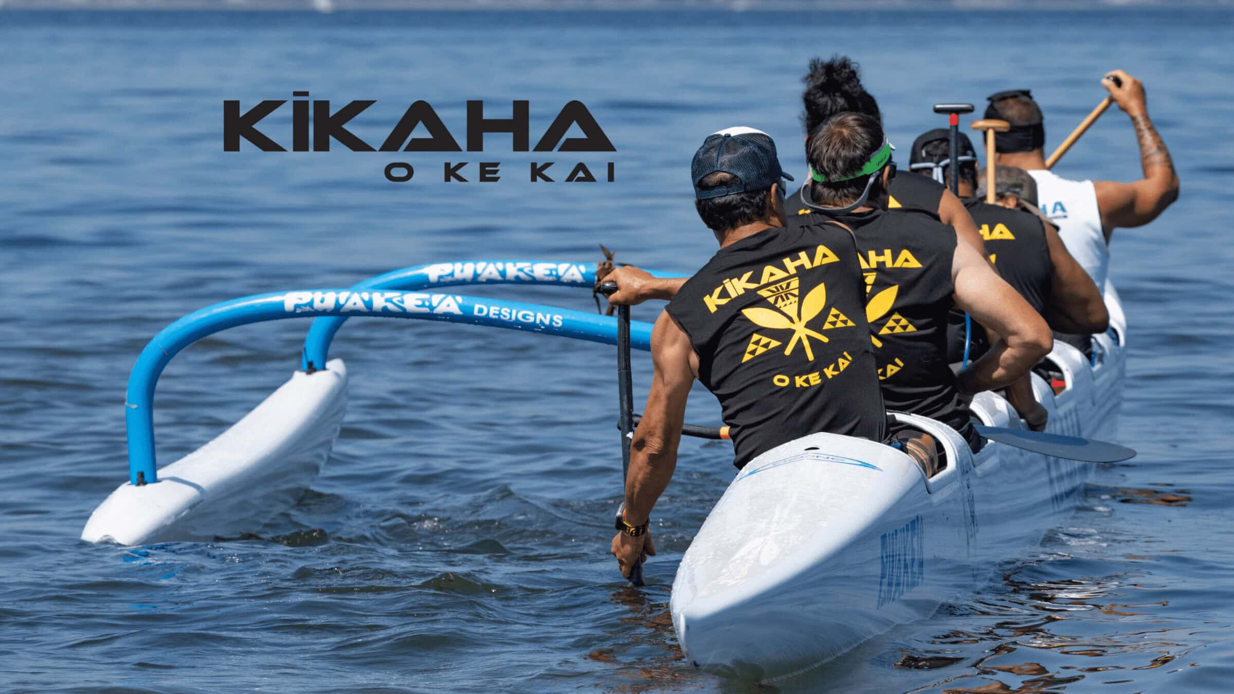 Image of Kikaha Men warming up before a race